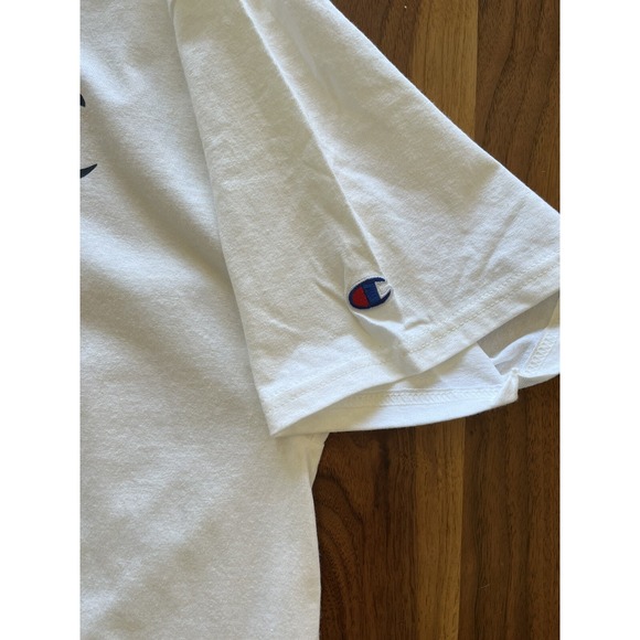 Champion Men's Jersey T-Shirt Size‎ XL White Short Sleeve Crew Neck NEW - Picture 3 of 6